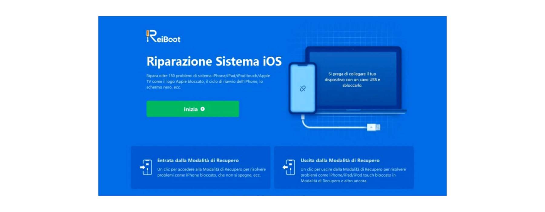 Reiboot modalità Recovery